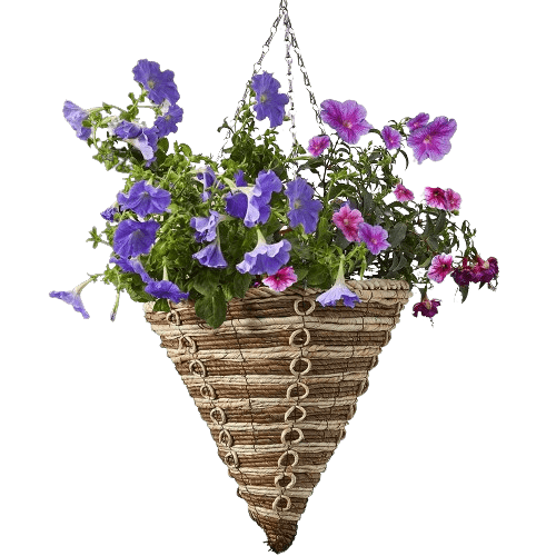 conical hanging basket